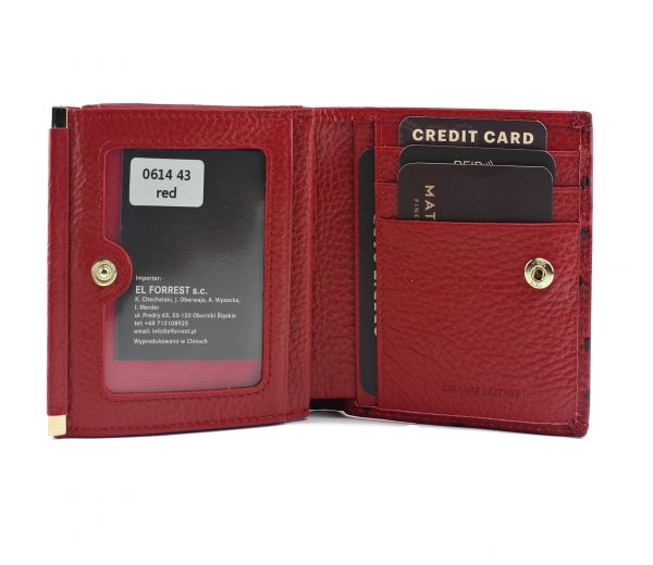 Zdjęcie przedstawiające  <strong>Mały portfel damski skórzany</strong> 0614 43 RFID 4