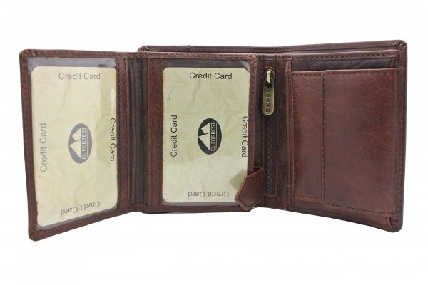 Zdjęcie przedstawiające  <strong>Mały portfel męski skórzany</strong>  234 22 RFID 5