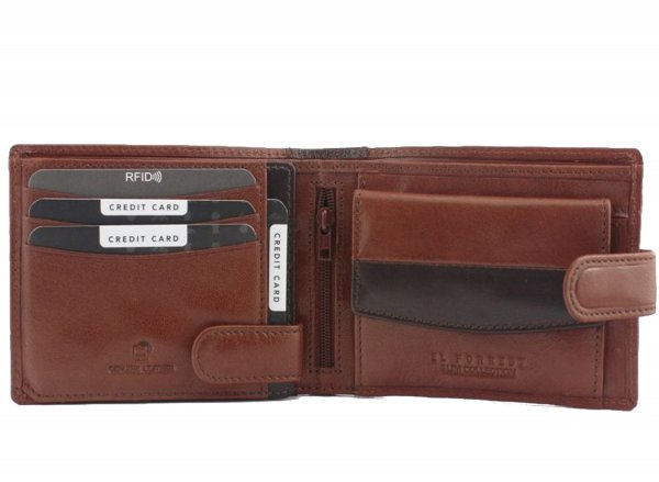 Zdjęcie przedstawiające  <strong>Duży portfel męski skórzany</strong>  515 21 RFID 2