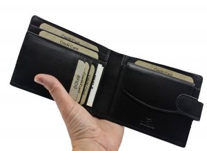 Zdjęcie przedstawiające  <strong>Duży portfel męski skórzany</strong>  806 67 RFID