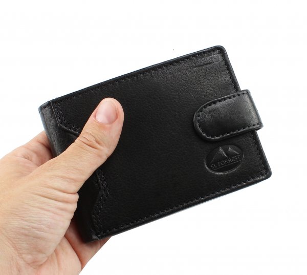 Zdjęcie przedstawiające  <strong>Mały portfel męski skórzany</strong>  851 19 RFID 6