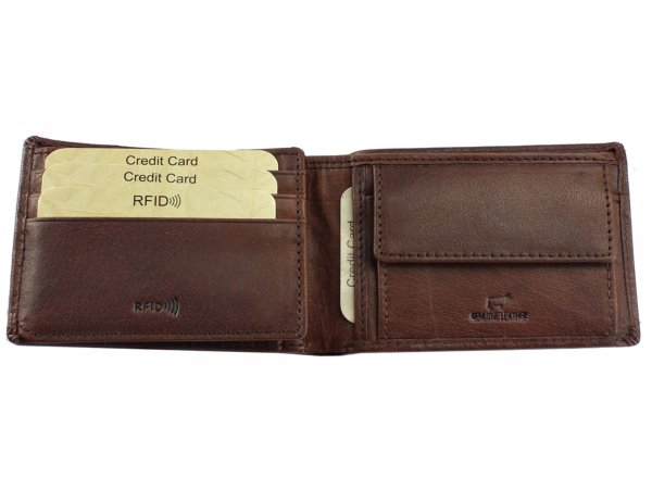 Zdjęcie przedstawiające  <strong>Mały portfel męski skórzany</strong>  851/a 22 RFID 2