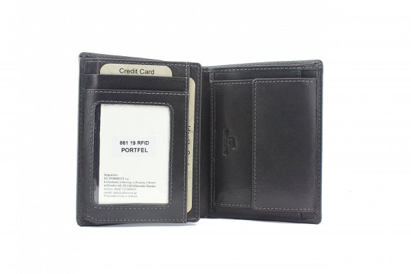 Zdjęcie przedstawiające  <strong>Duży portfel męski skórzany</strong>  861 19 RFID 4