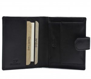 Zdjęcie przedstawiające  <strong>Mały portfel męski skórzany</strong>  874 67 RFID