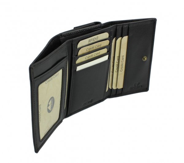 Zdjęcie przedstawiające  <strong>Średni portfel damski skórzany</strong> 900 67 RFID 4