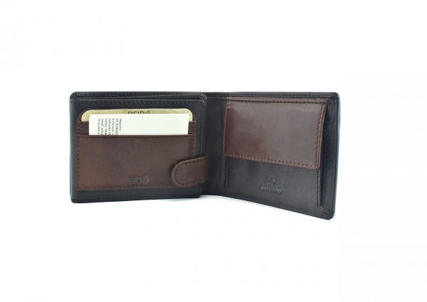 Zdjęcie przedstawiające  <strong>Mały portfel męski skórzany</strong>  908 66 RFID 4