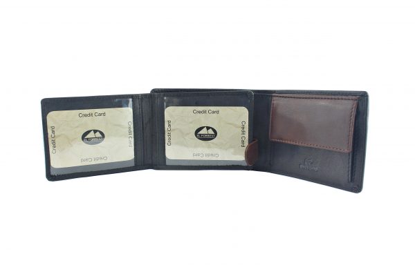 Zdjęcie przedstawiające  <strong>Mały portfel męski skórzany</strong>  908 66 RFID 5