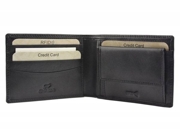 Zdjęcie przedstawiające  <strong>Mały portfel męski skórzany</strong>  916/a 67 RFID 2