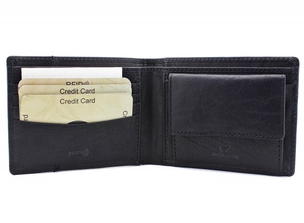 Zdjęcie przedstawiające  <strong>Mały portfel męski skórzany</strong>  916/a 61 RFID 2