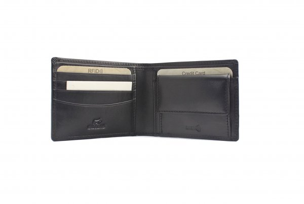 Zdjęcie przedstawiające  <strong>Mały portfel męski skórzany</strong>  916/a 623 RFID 4