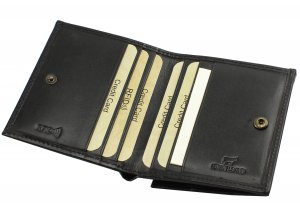 Zdjęcie przedstawiające mały portfel damski skórzany 917 67 RFID zdjęcie 1