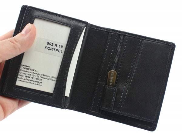 Zdjęcie przedstawiające  <strong>Mały portfel męski skórzany</strong>  992 19 RFID 2