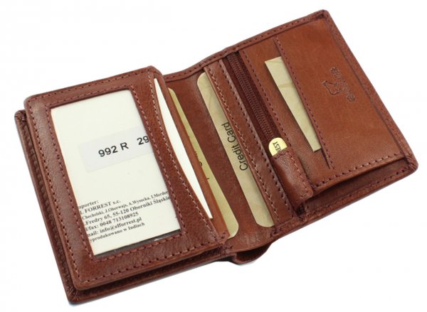 Zdjęcie przedstawiające  <strong>Mały portfel męski skórzany</strong>  992 29 RFID 2